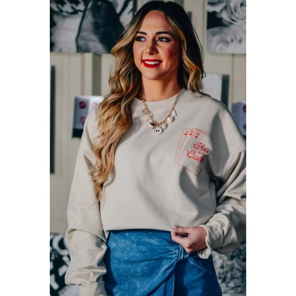 Queen of Hearts Sweatshirt
